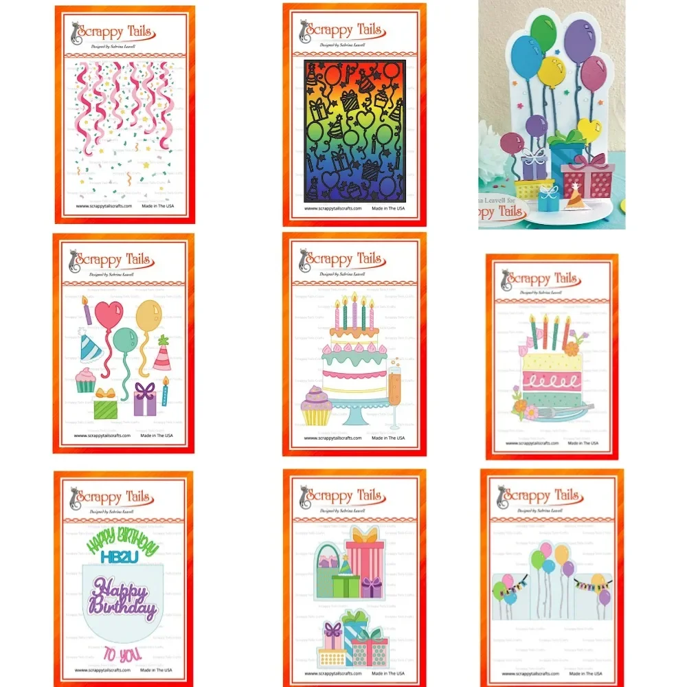 Doğum günü sahne Kesme Ölür ve Stencil Karalama Defteri Günlüğü Dekorasyon Stencil Kabartma Şablon DIY Tebrik Kartı El Yapımı