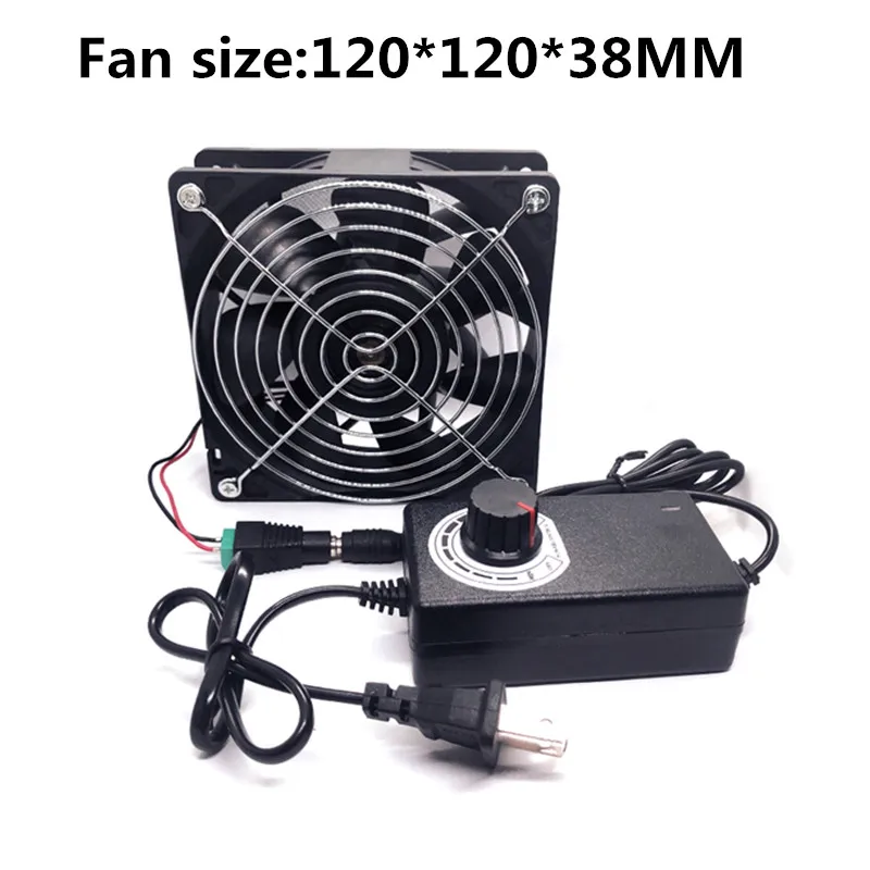 New original for Delta 12cm violent high air volume cooling fan QFR1212GHE 12V 2.7A 120*38MM high speed fan with power governor