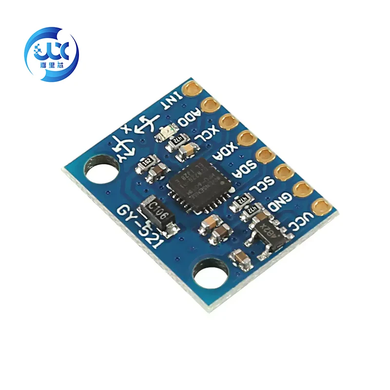 1-5 قطعة/الوحدة وحدة GY-521 MPU-6050 MPU6050 ، الآثار الجيروسكوبيكس التناظرية à 3 محاور + وحدة aceleromtre à 3 محاور