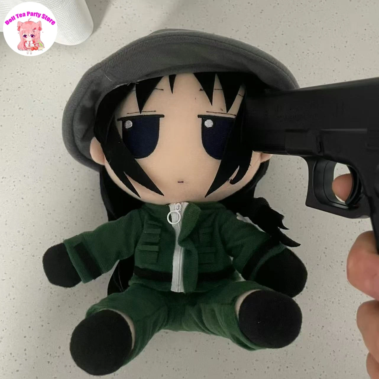 Girls' Last Tour Yuri Chito Kawaii Sitting Posture Plush Cotton Doll Funny Soft Stuffed Plushies Anime Toy Figures Fans Gift view 5
