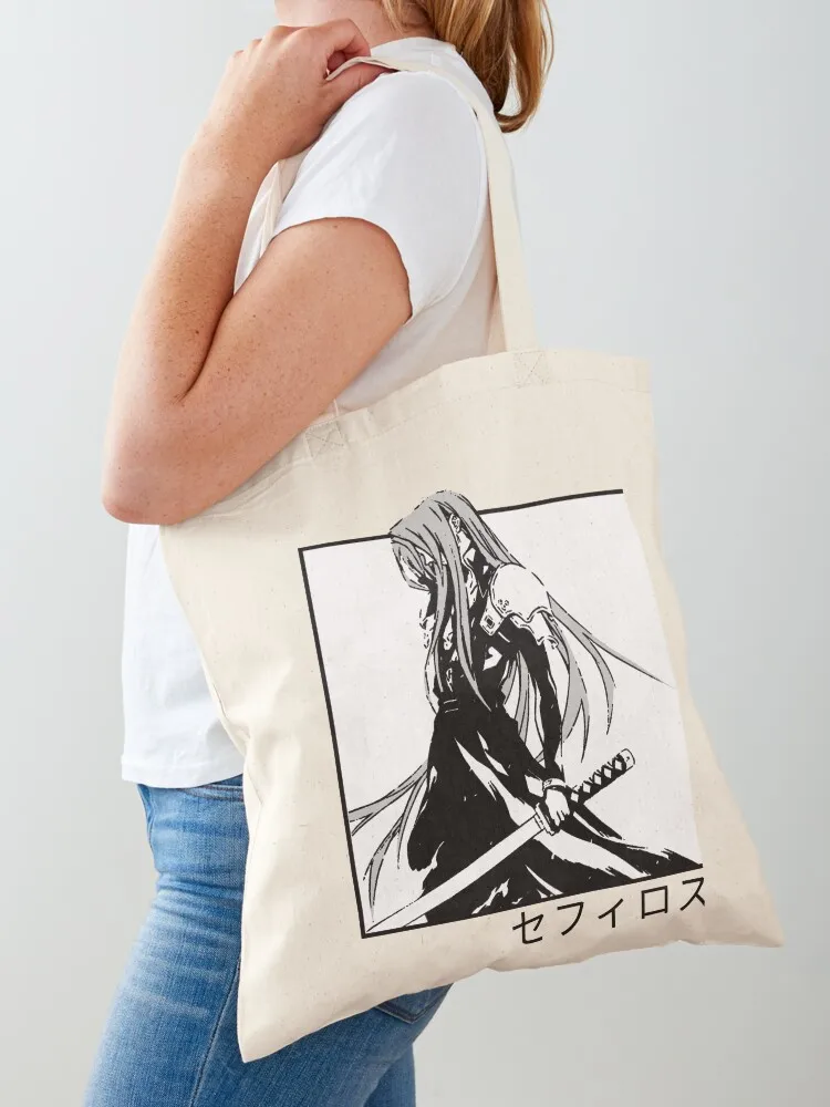

sephiroth ffvii Tote Bag shopper bags tote bags men Canvas Canvas shoulder bag