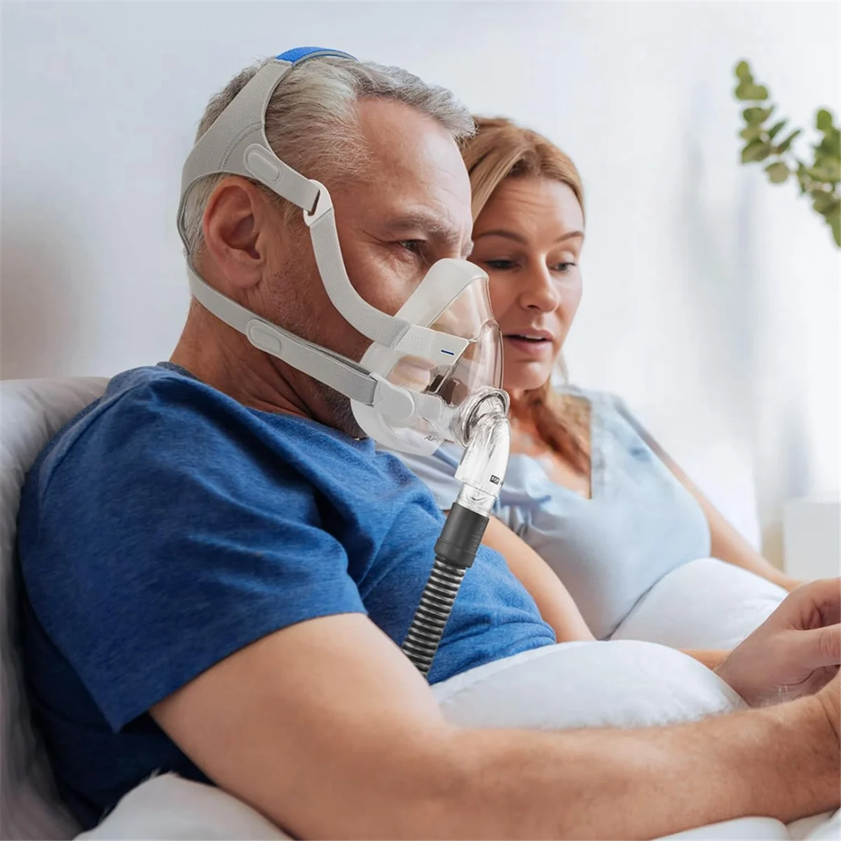 Головные уборы CPAP Air Fit N20, 3 упаковки, сменные головные уборы для полнолицевой маски ResMed — аксессуары CPAP, ремни