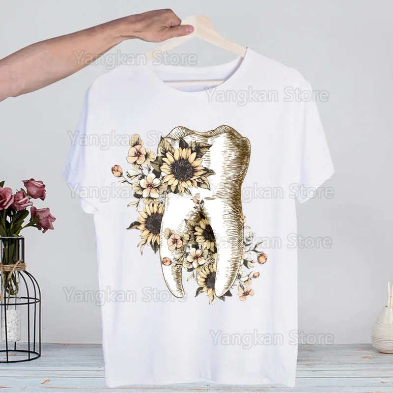 

Tooth Teeth T-shirts Funny Hip Hop Summer Men Tshirts Streetwear Ulzzang Harajuku T-Shirt Shirt