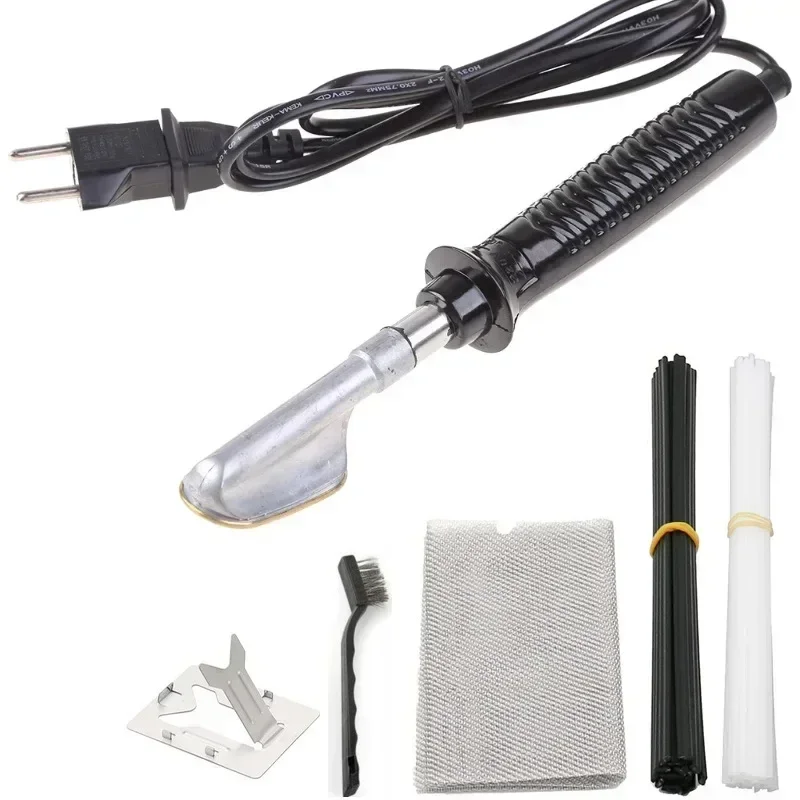 Electric Soldering Iron For Car Bumper Repair Auto Handheld Plastic Welding Tool Thermal Stapler Leather Ironing Smoothing Tools