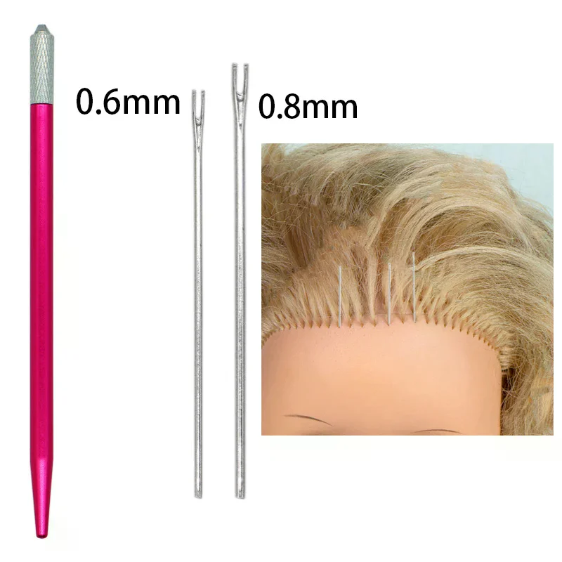 Doll Head Hair Rooting & Repaint Tools- 0.6mm 0.8mm Rerooting Needles, Wig Making Supplies and Accessories