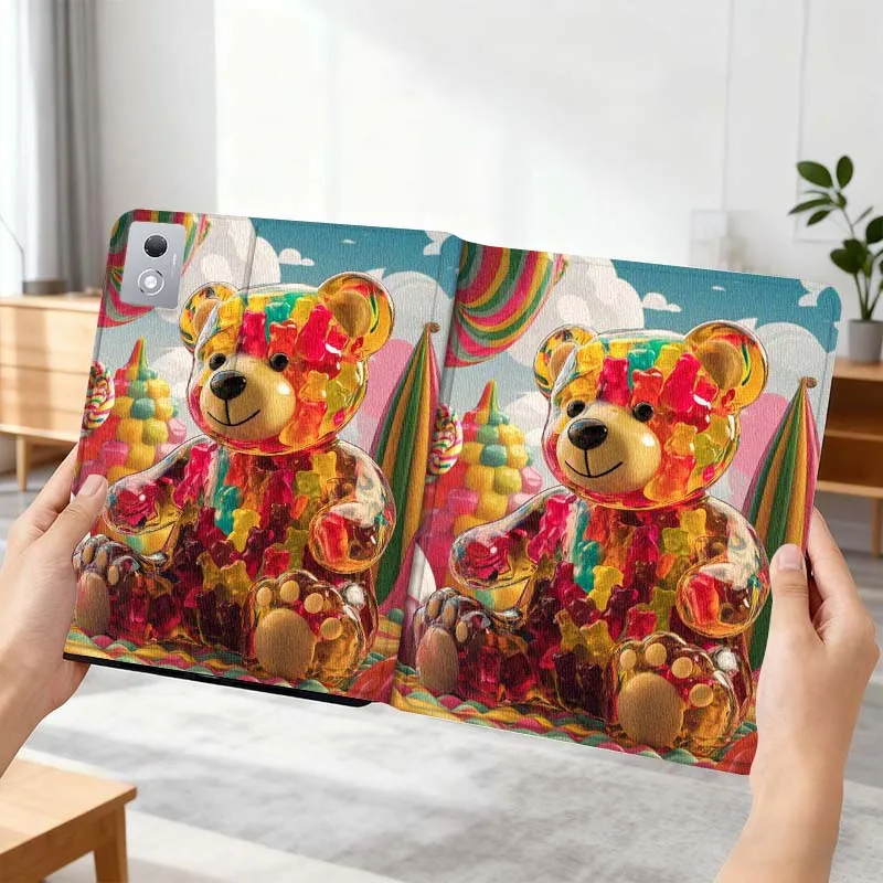 

Красочный чехол для планшета с рисунком жевательных конфет для Lenovo Xiaoxin Pad Pro GT plus 8.8 11 10.6 Y700 Y900 Go 8.8 Tab K11 10 P11