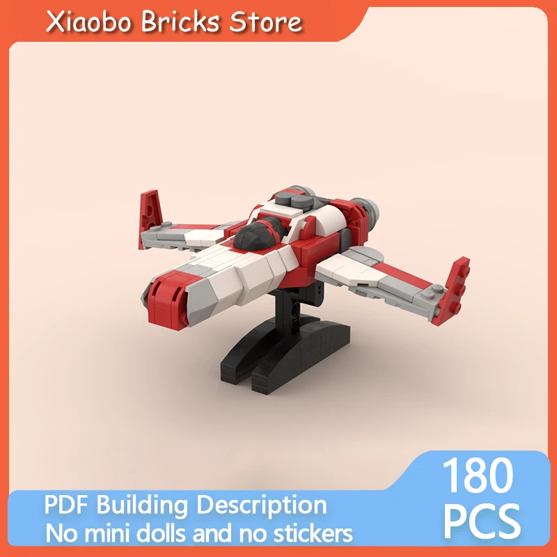 

Military Aircraft Model MOC Building Bricks Unmanned Combat Aircraft Modular Technology Gifts Holiday Assemble Children Toy Suit