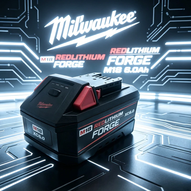 

For Milwaukee M18 Battery 6.0Ah 18V Li-Ion M18B5 48-11-1860 48-11-1850 48-11-1840 48-11-1830 48-11-1820 Replacement Power Tools
