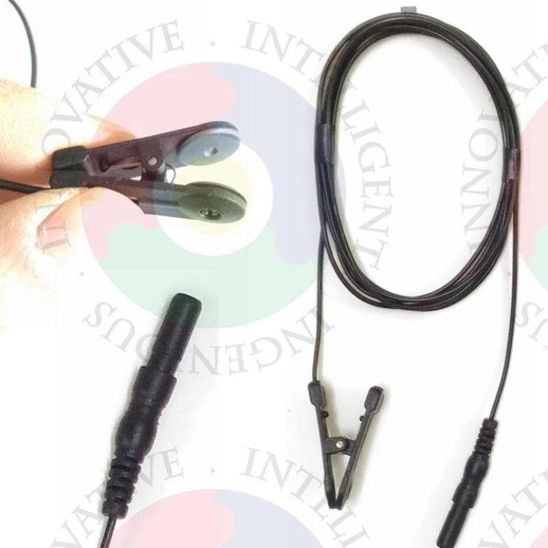 Advanced EEG ear clip electrode, tremella chloride clip electrode, suitable for OpenBCI and other EEG modules