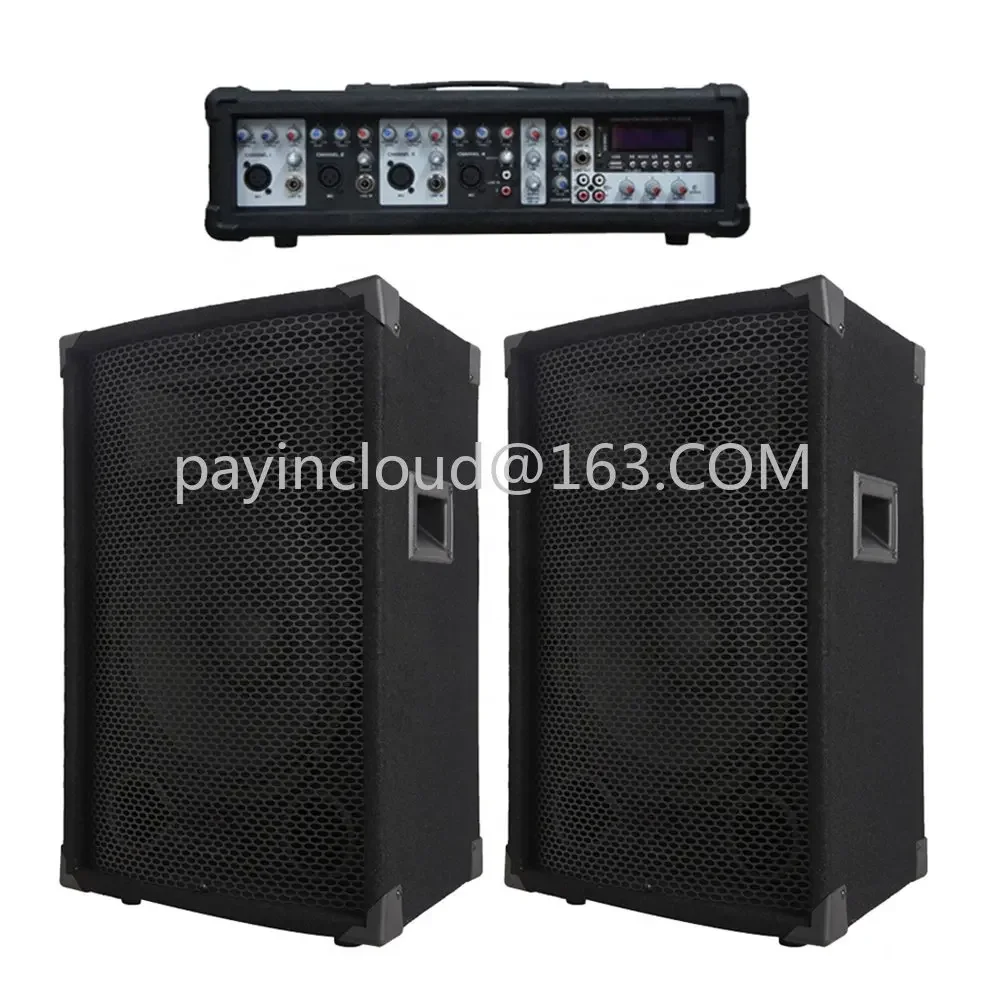 Professional Audio 1200W 2X15