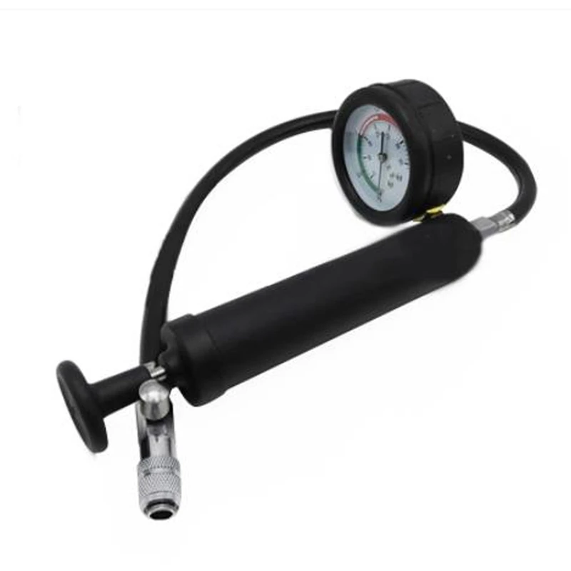 

3X Water Tank Leak Detector Shockproof Dial Car Pressure Gauge Tester Cooling System Tester Radiator Pressure Pump