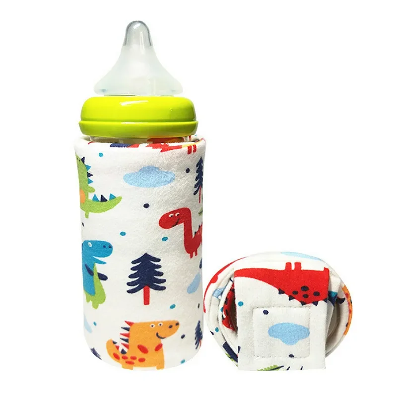 USB Milk Water Bottle Warmer Travel Stroller Insulated Baby Nursing Bottle Heater Newborn Infant Portable Bottle Feeding Warmers