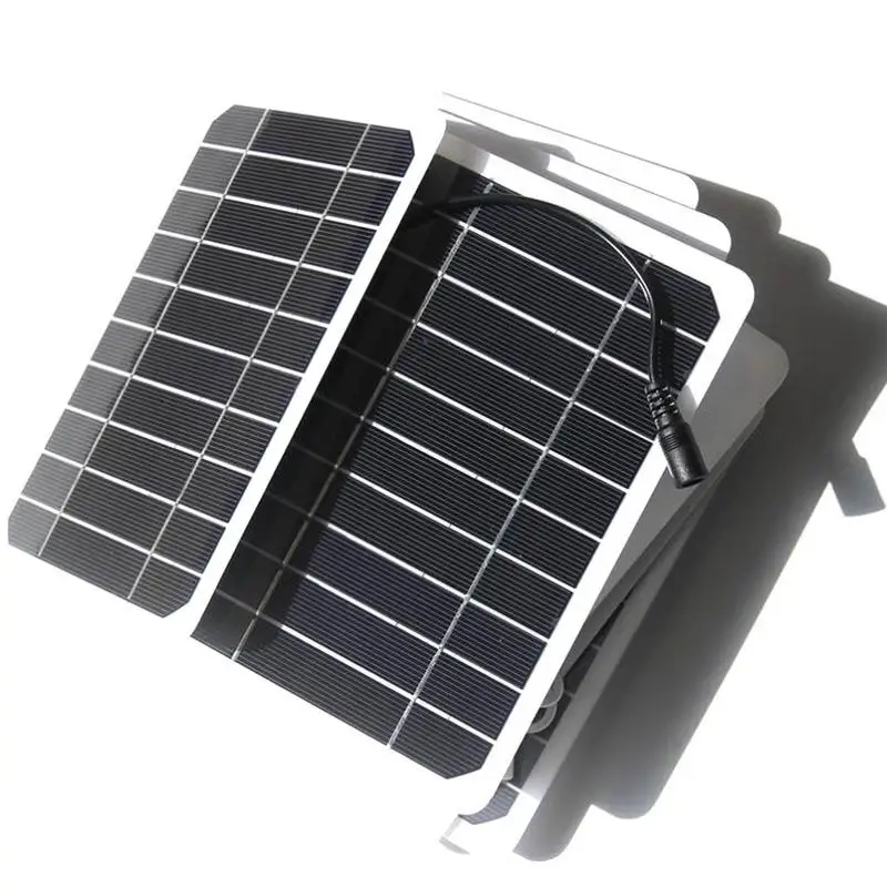 Outdoor Solar Panel 6W 5V Battery Module Charging Tool for Camping Hiking Picnic RV Marine and Backyard Use