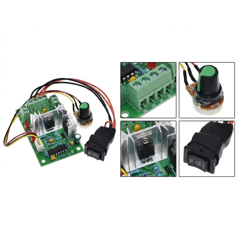Overload Protection Motor Controller Motor Controller Forward Reverse Switch 73.5mm X 45.5mm X 27mm Motor Rate Controller