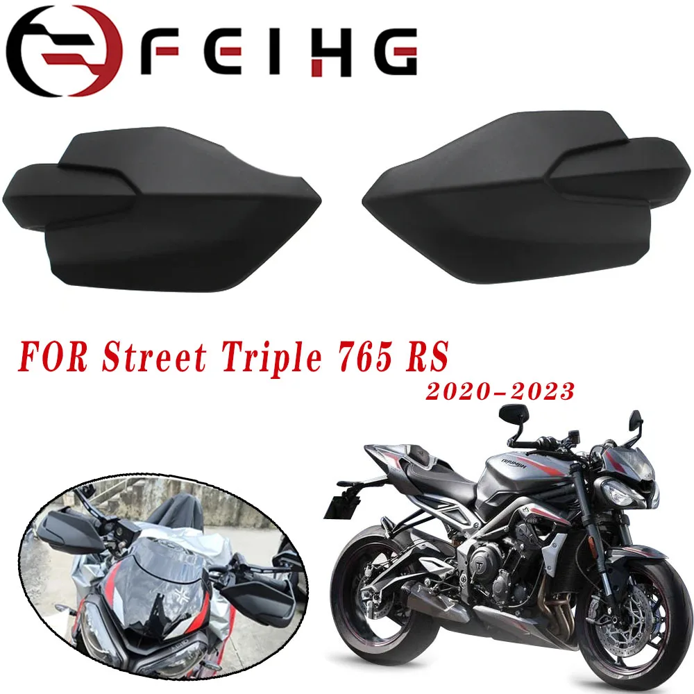 For Street Triple 765R 765RS 765 MOTO2 Edition 2020 2021 2022 2023 Wind Deflector Shield Handguards Hand Protectors Guards 765rs