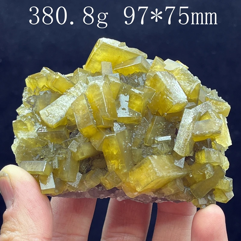 

100% natural yellow diluent with fluorine mineral mineral specimens quartz rock reiki treatment stone home decoration gift