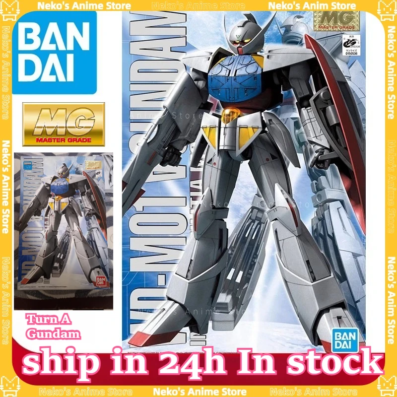 

BANDAI【In Stock】 MG 1/100 Turn A Gundam WD-M01 Model Kit Action Figure Anime Model Trendy Toys Desktop Doll Collectibles Gift