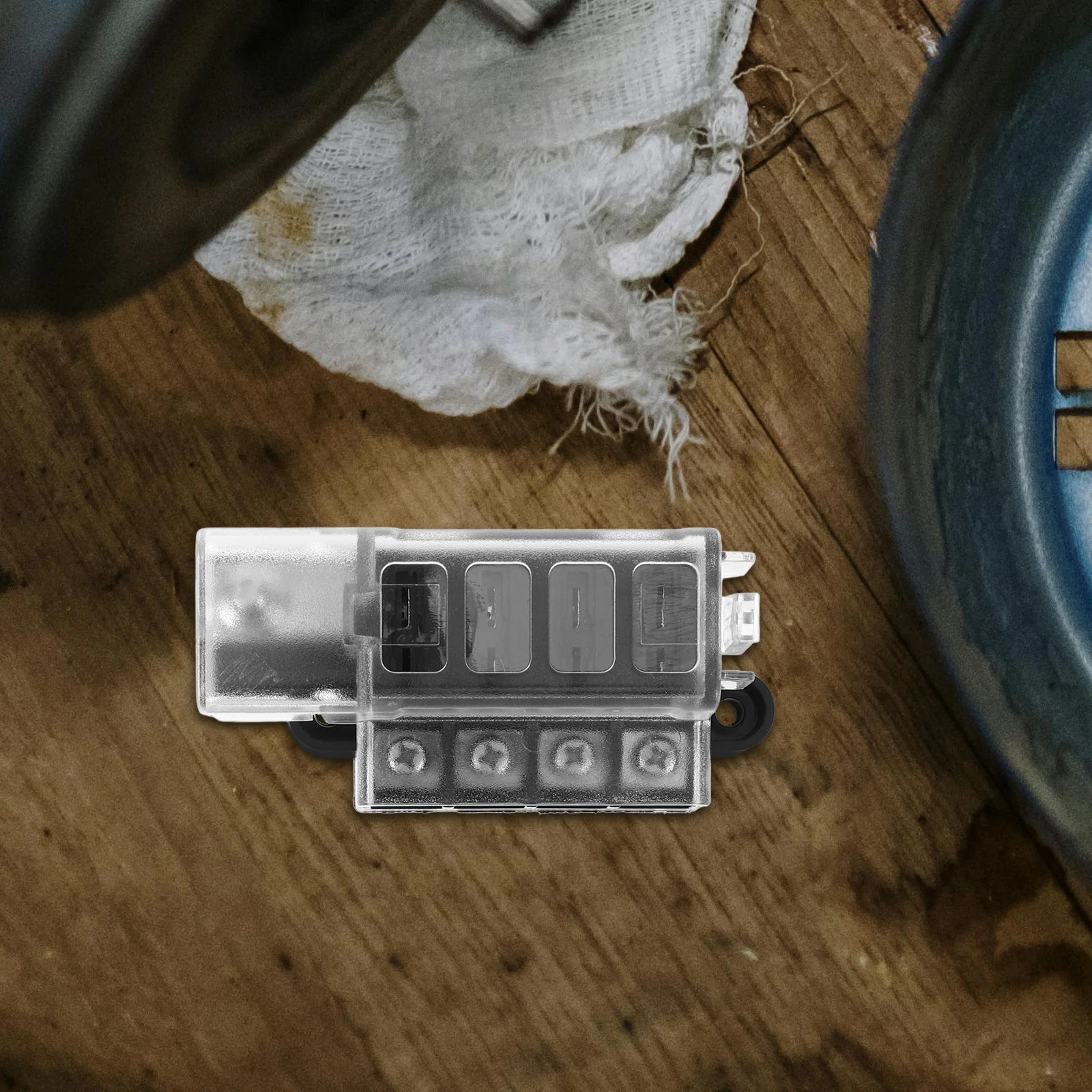 

Compact Box Panel Holder Car Boat Marine 4 Circuit Fuse Block With Protective Cover Removable Terminals Easy Wiring