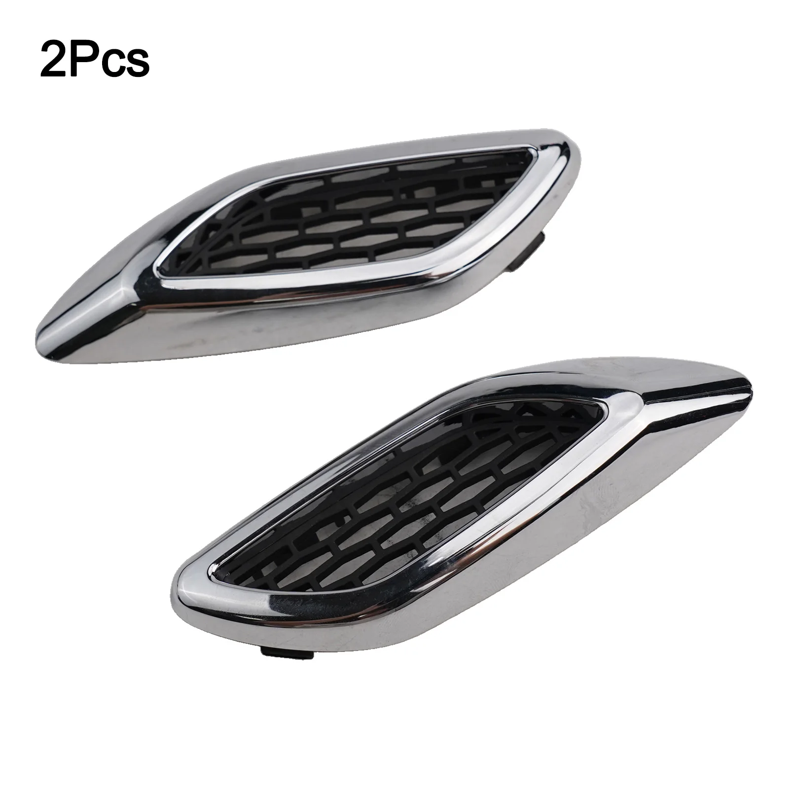 

Replacement Part Chrome Fender Air Vent Front Air Vent Grille Color As Shown Direct Replacement Front Placement