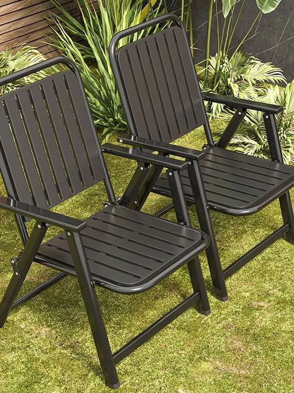 outdoor-portable-folding-chair-leisure-courtyard-camping-beach-waterproof-back-chair-stackable-table-chair-casual