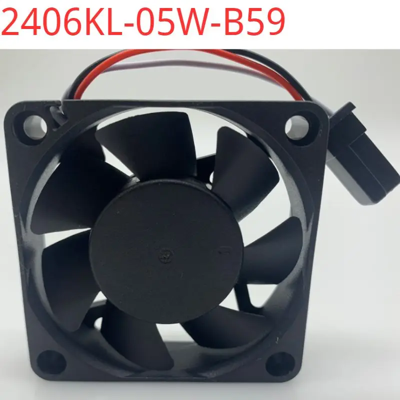 New NMB 2406KL-05W-B59 6015 24V 0.13A 6CM CNC machine tool Fanaco fan