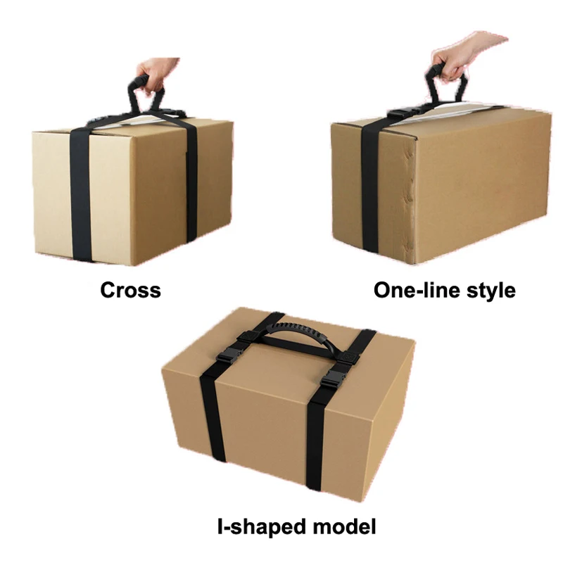 حزام رفع كائن ثقيل، حبل حمل الأثاث، حزام متحرك، أشرطة تعبئة الأمتعة، أداة نقل أسهل #1