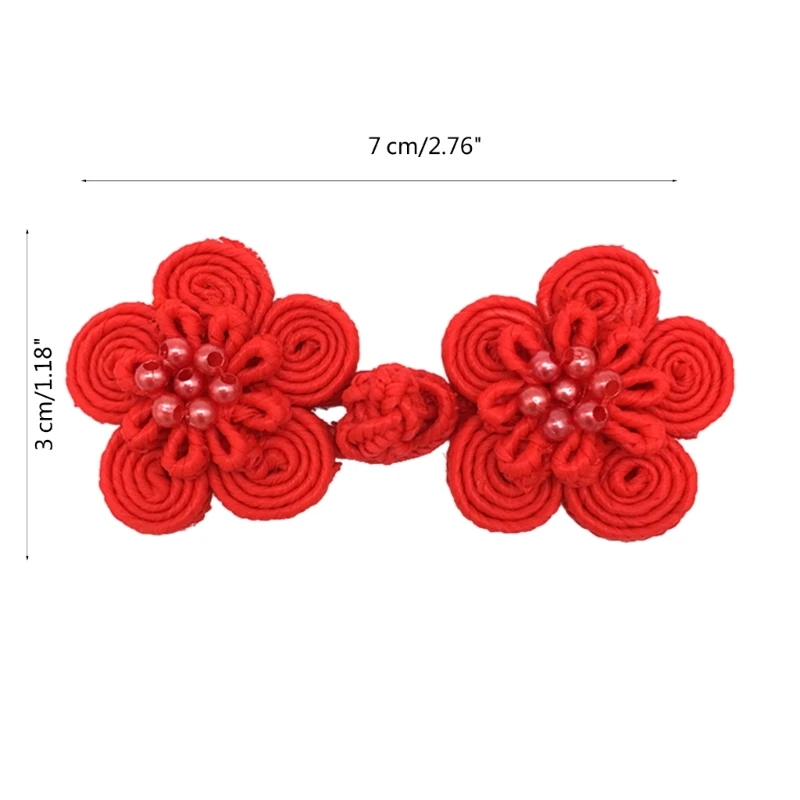 Cheongsam Buttons Closure Sewing Fasteners for Sweater Coat Cheongsam Traditional Handcraft Accessories Dropship