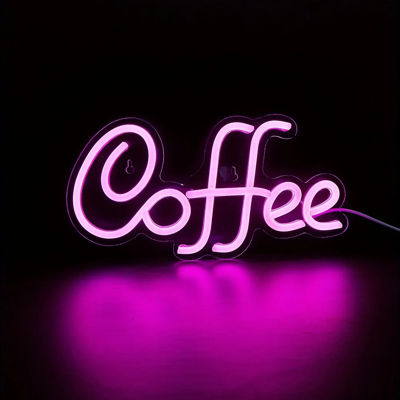 Coffee LED Neon Sign For Wall Decor, Light Up Signs,Neon Lights Signs, For Bedroom Kids Room Bar Wedding Party Decoration