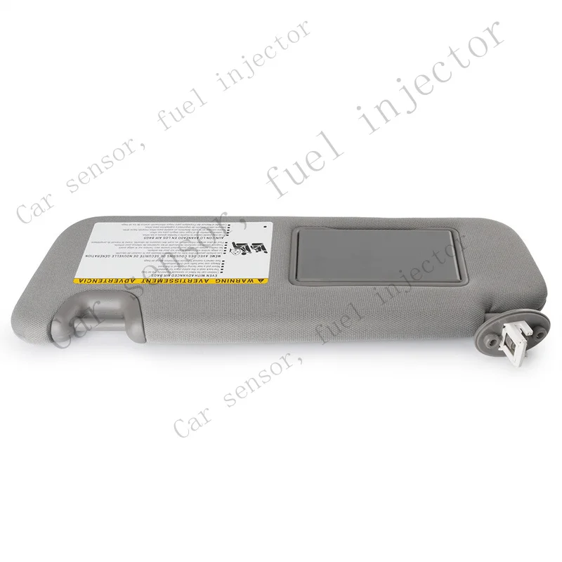 Q+ 1X Left Sun Visor W/Vanity Light Gray 74320-0E074-B0 For Toyota Highlander 14-19