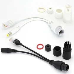 POE Cable Passive Power Over Ethernet Adapter Cable POE Waterproof Splitter Injector Power Supply Module 12-24v for IP Camera 