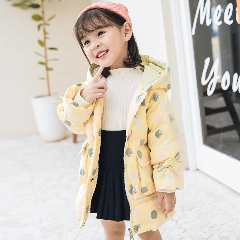 

New Fashion Children Down 2023 Jacket Warm baby Girl Parka Coat Kid clothing Teenager Thicken Outerwear Winter clothes snowsuit