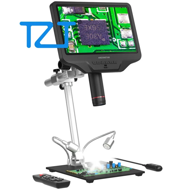 

TZT Andonstar AD409 PRO 4MP 300X WIFI Microscope Digital Microscope 10.1" LCD for PCB Coin Antique