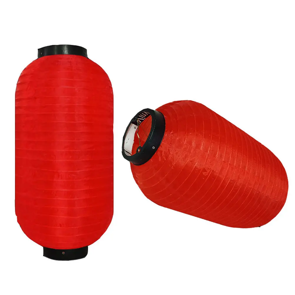 

2Pcs Folding Lanterns Premium Cloth Steel Wire Durable Waterproof Decorative Party Wedding Birthday Festivals Celebrations Red