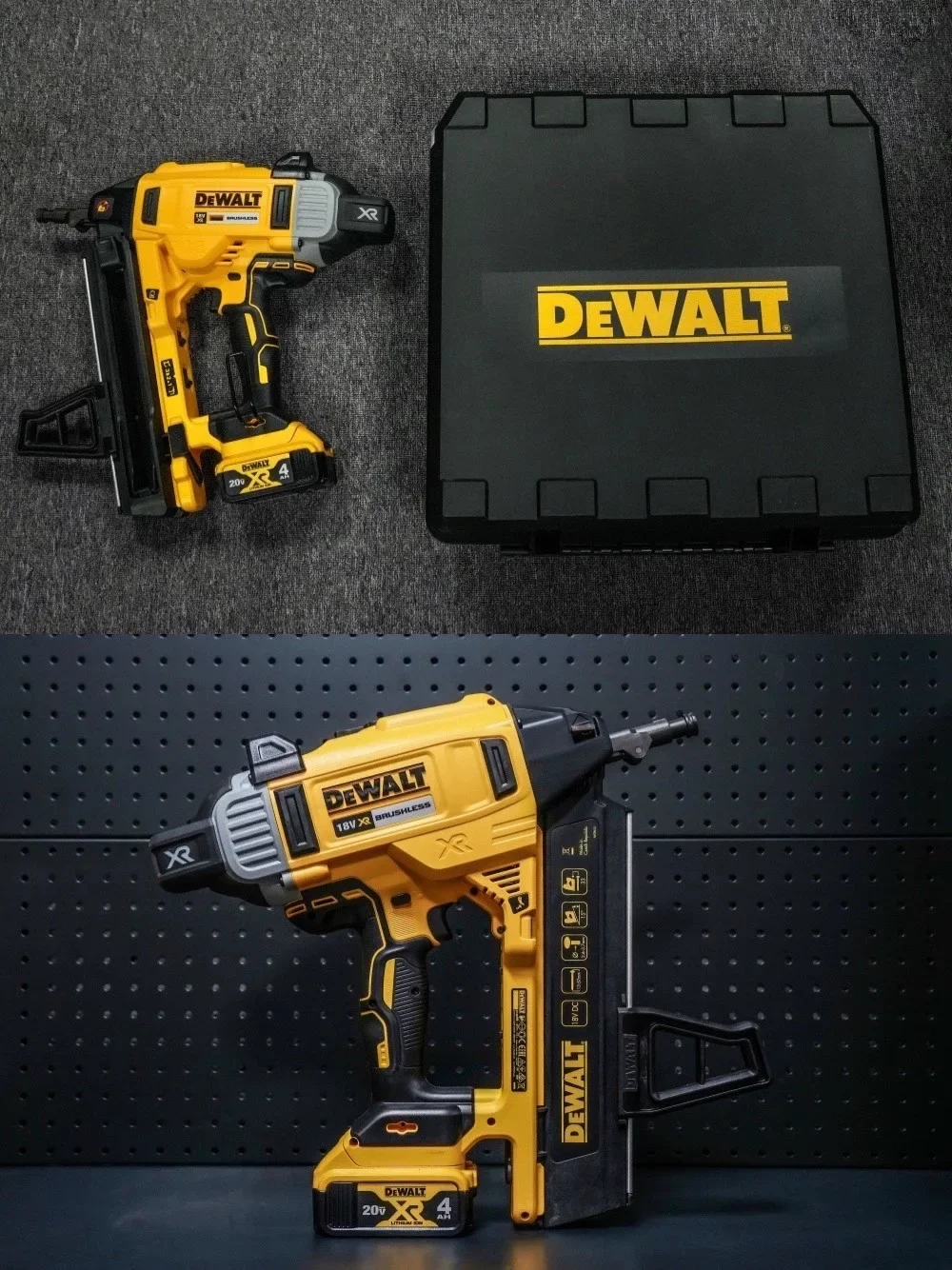 New DEWALT brushless high-performance cordless 20V lithium-ion high-speed concrete nail gun DCN890 nail gun Body Only