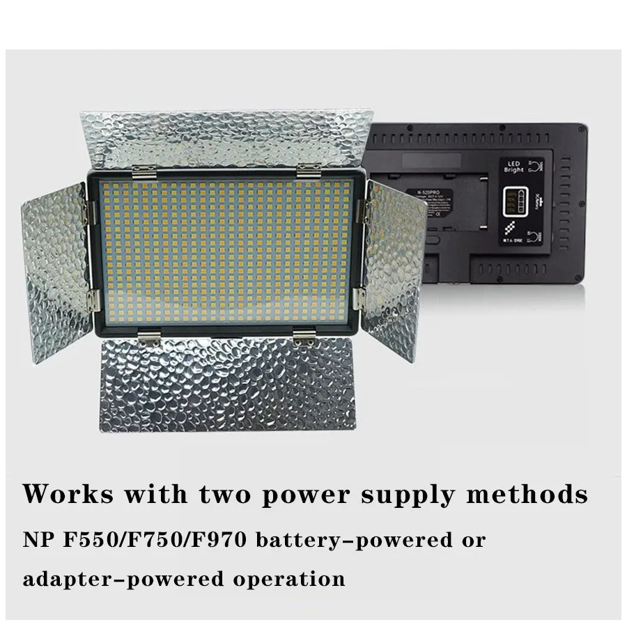 32W Bi Dimmable Led Video Light Panel for Streaming,YouTube,Web Conference,Studio Photography