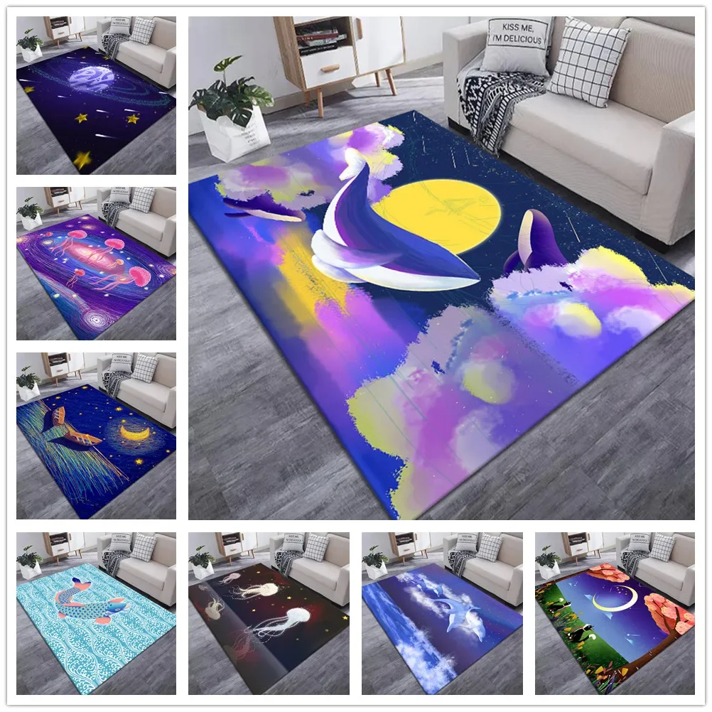 

20 Style Cartoon Child Game Carpets For Living Room Bedroom Area Rugs kitchen Floor Mats 3D Printing Kids Room Play Crawl Carpet