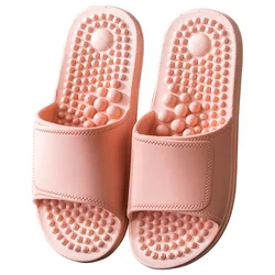 Shoes for Women Foot Massage Slippers Men Couples Indoor Bathroom Non-slip Soft Slides Platform Slip on Sandals Slides
