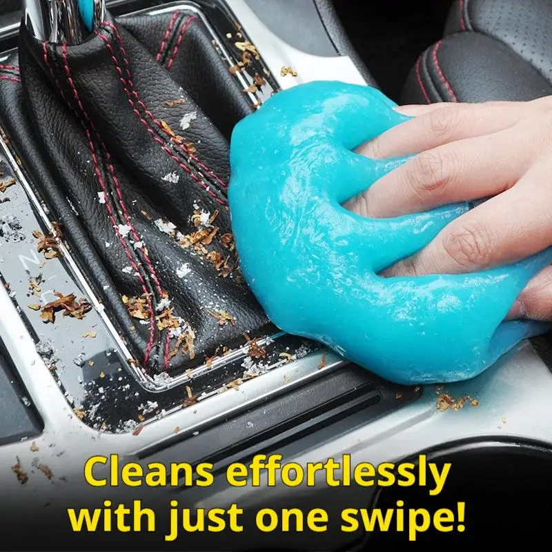 Car Cleaning Gel Auto Detailing Putty Keyboard Dust Remover Reusable Slime Air Vent Dust Cleaner Mud Tool