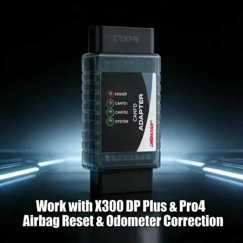 Адаптер OBDSTAR CAN FD работает с X300 DP Plus и Pro4 поддерживает GM 2020 2021 и Hyundai Kia Airbag Odomaster P50 для p50