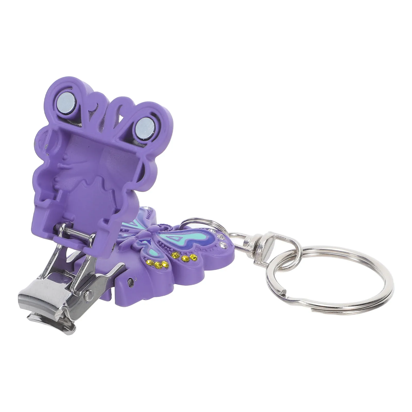 

Portable Nail Clippers 1 Set Stainless Steel Sharp Manicure Cutter Tool Personal Grooming Nail Trimmer Travel Accessories