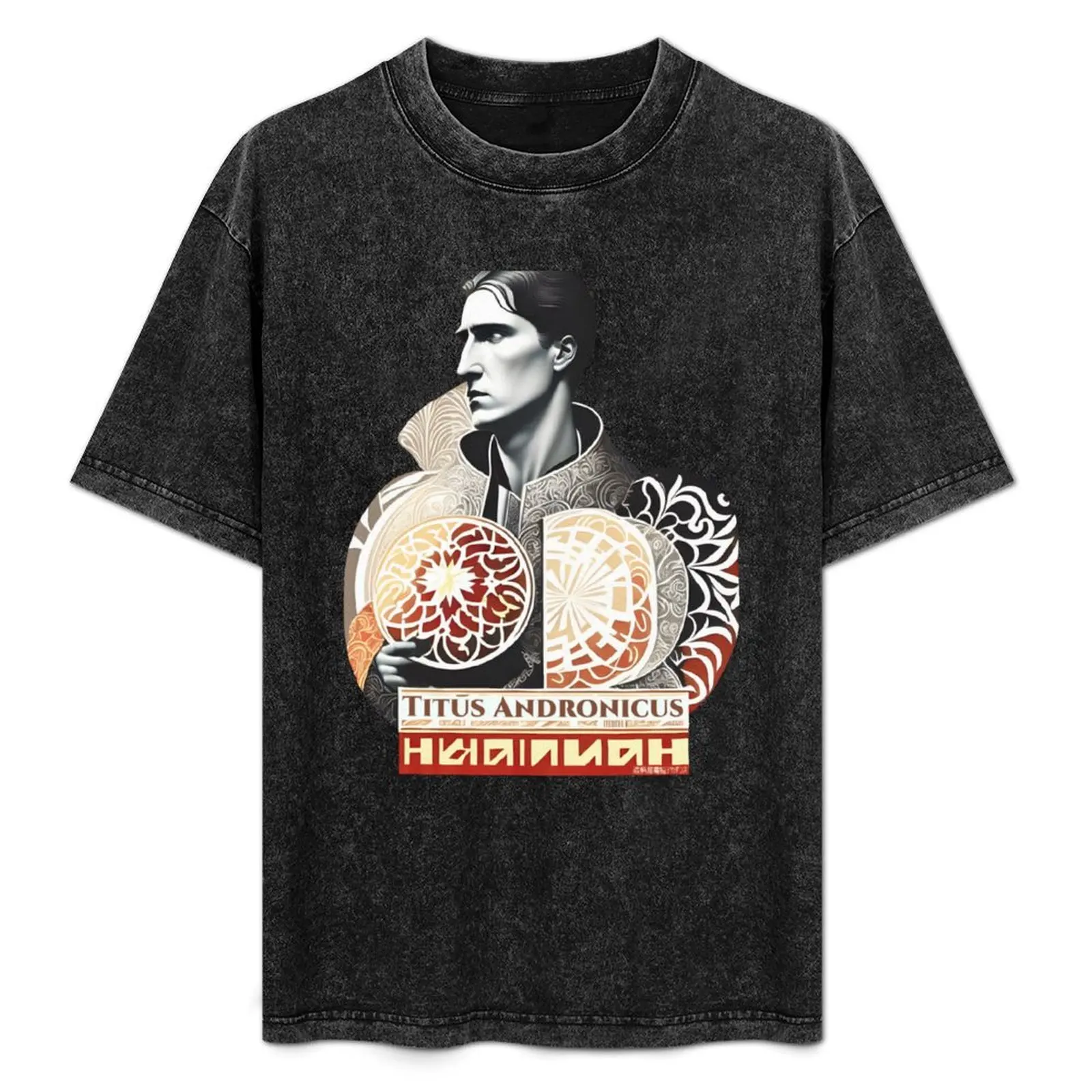 Titus Andronicus another world vintage retro T-Shirt tops oversized Men's t shirts