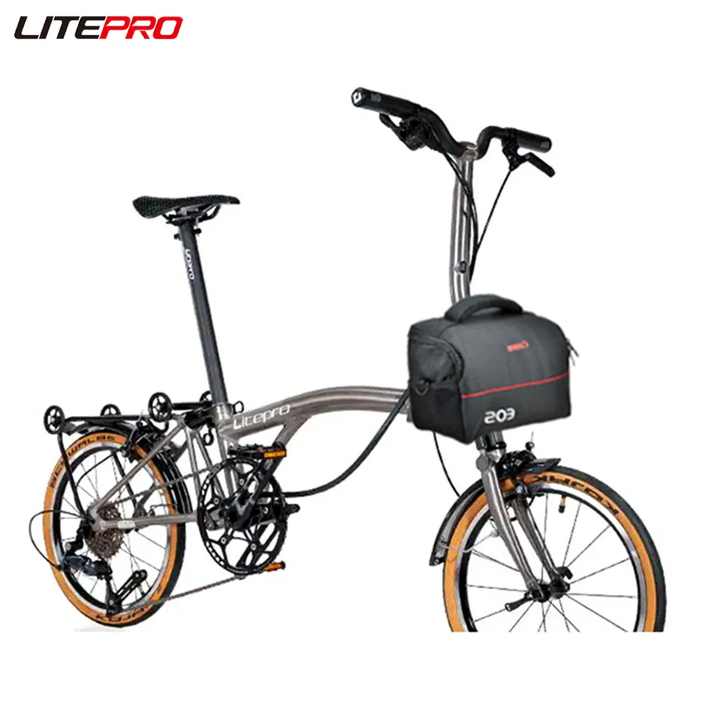 Litepro Folding Bicycle For Canon Camera Accessories Backpack Camera Case For Brompton Bike Photography DSLR Protective Cover