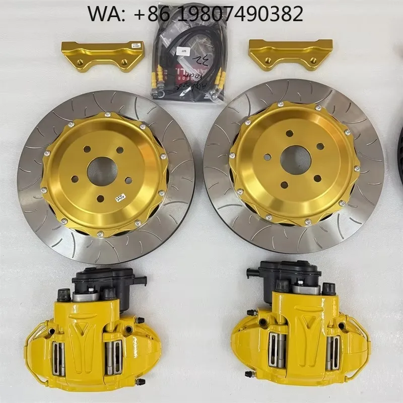 

6 Piston New Condition Brake Disc Caliper Kit High Performance Racing System For Modern Luxury Sports Car Universal Modification