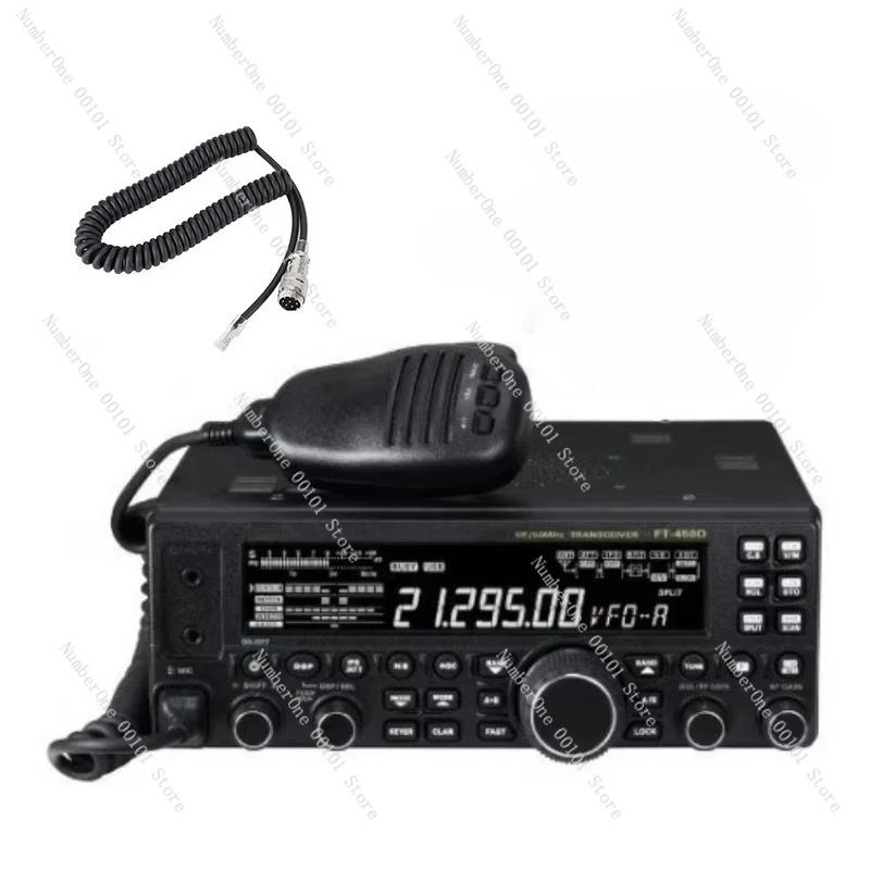 

FT 450 FT-450D 100W HF 50mhz AM FM Car Shortwave VHF Multi-frequency Two-way Mobile Walkie-talkie