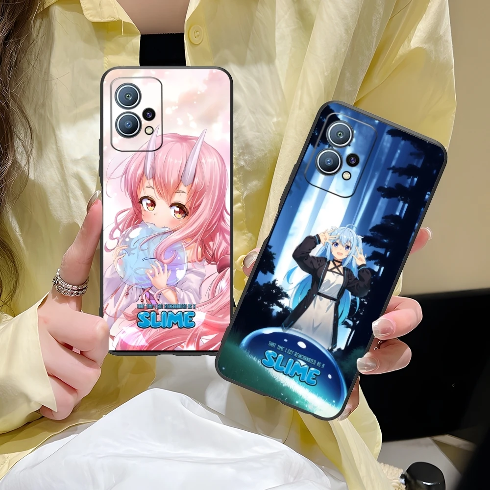 Slime Tensura Rimuru Mobile Phone Case for Huawei P60 P50 P40 P30 P20 P10 P9 P8 Pro Lite Plus Black Soft Phone Cover Shell