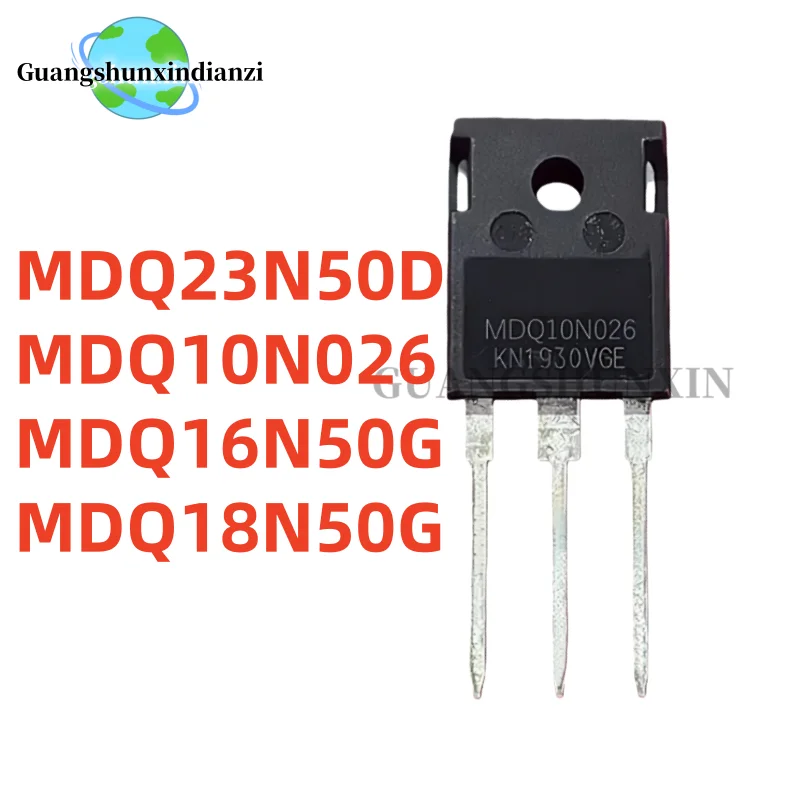 

5 шт., 100% НОВЫЕ транзисторы MDQ10N026 MDQ16N50G MDQ18N50G MDQ23N50D TO-247, лучшего качества, в наличии.