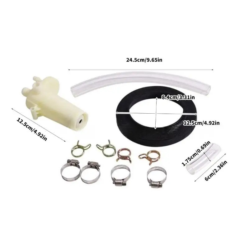 652F Campers Toilet Water Valves 34122 Vacuum Breaker Model Toilets Leaks Resistant RVsToilet Part