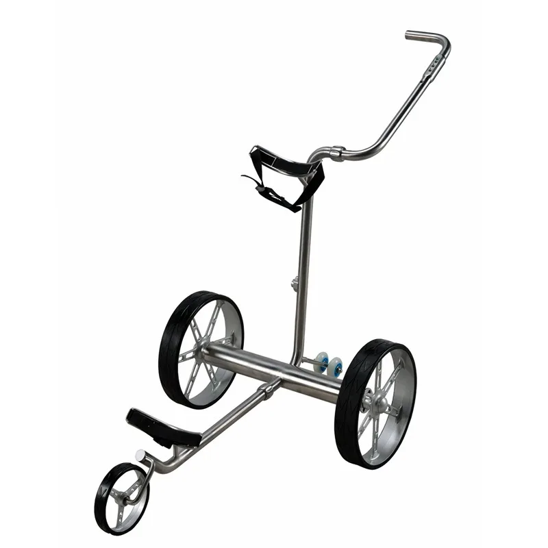 New High-End Electric Remote-Control Stainless Steel Golf Cart