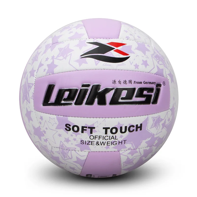 Professional Size 5 Volleyball PVC Wear-resistant Waterproof Machine-stitched Ball High Rebound Outdoor Beach Game Volleyball