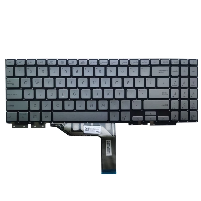 Imagem -05 - Teclado Portátil para Asus Zenbook Flip 15 Eua Ux562 Ux562fdx Ux562f Ux562d Ux562fa Ux562fac Ux562fd Novo